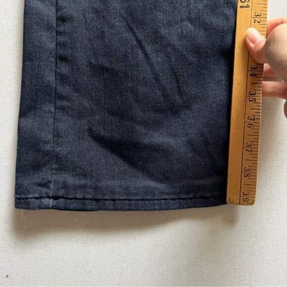 7 For All Mankind ‘A’ pocket Dark Blue Flare Bootcut Jeans Sz 28 - Picture 13 of 16